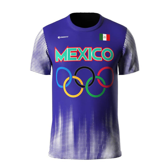 Playera Mexico olimpismo 2024